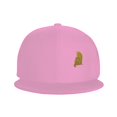 thumbnail image 3 of ZICANCN Golden Cat Pattern Baseball Caps, Trucker Hats for Men And Women, Adjustable Breathable Flat Caps, Pink, 3 of 6