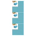 thumbnail image 4 of QualitChoice 100pcs Square Aluminum Foil Wrappers Colorful Package Candy Chocolate Lollipops sky blue 3Set, 4 of 6
