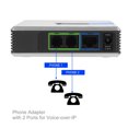 thumbnail image 3 of VoIP Internet, Adaptateur de Téléphone Internet Adaptateur de Téléphone 2 Ports Câble SIP RJ45 pour PAP2T, 3 of 8