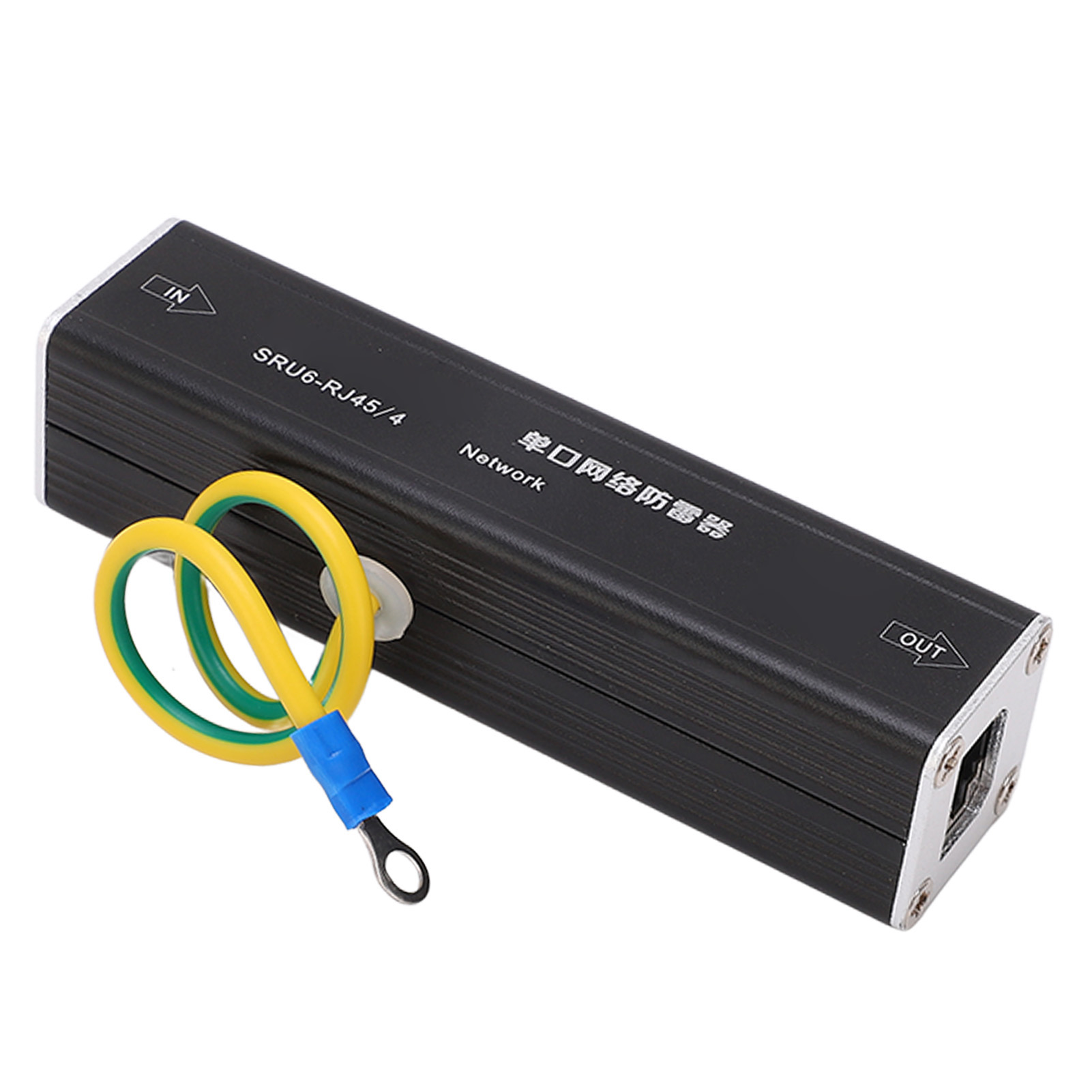 R Surge Suppressor,Ethernet Surge Protector RJ45 Surge Arrestor Ethernet Surge Protector Extended Durability
