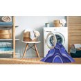 thumbnail image 2 of Ahgly Company Machine Washable Indoor Square Transitional Sky Blue Area Rugs, 4' Square, 2 of 7