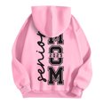 thumbnail image 5 of WEAIXIMIUNG Cropped Sweatshirt Jacket Ladies Senior Mom 2025 Shirt 2025 Graduating Class Sweatshirt T Shirt Alphabet Print Long Sleeved Hoodieladies Senior Mom 2025 Shirt 2025 Graduating Class, 5 of 5