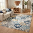 thumbnail image 4 of Tapis floral moderne de la collection Savannah de Rug Branch, 4 of 7