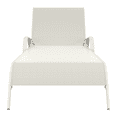 thumbnail image 4 of Chaise longue extérieure empilable en acier pour patio Mainstays, grège, 4 of 10