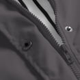 thumbnail image 4 of Jackets for Women Solid Rain Jacket Outdoor Plus Size Hooded Raincoat Windproof Workout Jacket on Clearance, 4 of 7