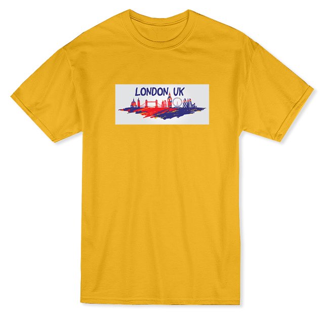 London City Skyline Design Men's T-shirt