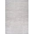 thumbnail image 2 of Rug Branch Astra Modern Indoor Area Rug, Grey , Geometric - Living Room, Bedroom, Dining Room, and Kitchen, 2 of 6