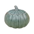 thumbnail image 3 of Boîte de Thé en Forme de Mini Citrouille Colorée, Contenant de Rangement en Céramique, Contenant Scellé, Pot à Café et à Sucre, Cadeau pour Restaurant et Maison - Taille P (Vert), 3 of 8