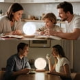 thumbnail image 2 of Doraubia Light Therapy Lamp,10000 Lux Sun Lamp with 3 Color Temperatures,Stepless Brightness,Timer & Memory Function, Happy Sunli, 2 of 6