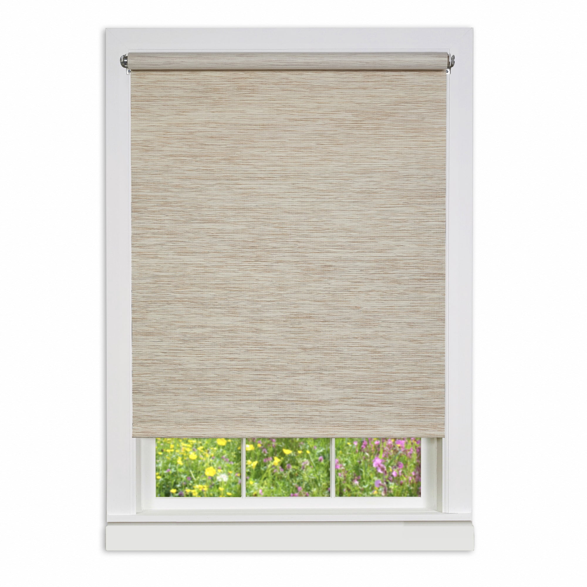 Achim CPS376NT01 Cords Free Privacy Jute Shade 37X72 Natural