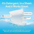 thumbnail image 2 of Earth Breeze Laundry Detergent Sheets Fresh Scent - 60 Loads No Plastic Jug Concentrated Laundry Detergent 30 Sheets, 2 of 5
