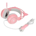 thumbnail image 1 of Gaming Headset, Detachable Cat Ear USB+3.5mm Plug Gaming Headphone Supports Volume Adjustment Microphone Mute For , For, 1 of 8