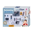 thumbnail image 1 of Version A Children Pretend Hair Salon Set With Haircut Tools For Boys Girls In Plastic Material Science Education Toy A, 1 of 8