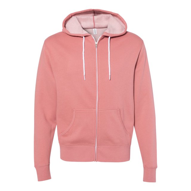 Independent Trading Co. Sweat à Capuche Léger Unisexe à Fermeture Éclair Complète, TG
