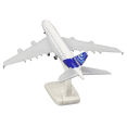 thumbnail image 1 of Aviation Model Toy High Simulation 1:400 Alloy A380 Plane Model for Aviation Enthusiasts Military Gifts, 1 of 6
