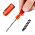 thumbnail image 4 of SHISUYAN Outil de Réparation Portable pour Tournevis Triangulaire à Pointe en Y Rouge 11 cm, 4 of 8
