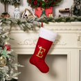 thumbnail image 2 of TIELUTT Christmas Decorations Red High End Gold Velvet Letter Socks DIY Name Christmas Socks Mom Socks Ring Promise for Couple Stationary Bundle Pocket Praise Cards Note Set Blank Mini Cards with Env, 2 of 6