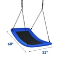 thumbnail image 2 of Gymax 700lb Giant 60'' Platform Tree Swing for Kids and Adults Blue, 2 of 10