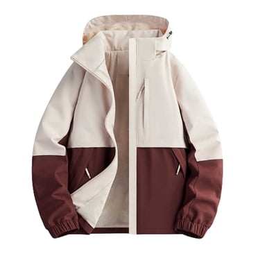 Pisexur Manteau de Ski pour Femme Imperméable Chaud d'Hiver Manteau de Neige à Capuche Imperméable Manteau de Ski Planche à Neige L-5TG