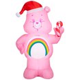 thumbnail image 1 of Lumière de vacances Airblown de Noël avec chapeau de Santa et bonbons Care Bears 38,5826 po x 24,4095 po x 59,8424 po x 3,087 lb, 1 of 6