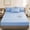 Multicolor a11999, variant on Cagogo under $5 Bed Skirt, Washed Cotton Bed Skirt,Single Bed Sheet Coverlet,Dust Proof Anti Slip Design,Full Wrap Bed Skirt,Home Bedding Protection,Comfortable Sheet Cover