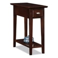 thumbnail image 4 of Leick Furniture Table d'Appoint en Bois pour Chaise Inclinable, Fini Chêne Chocolat, 4 of 5
