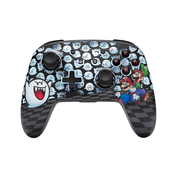 Manette sans fil améliorée PowerA pour Nintendo Switch avec Lumectra - Coucou Mario
