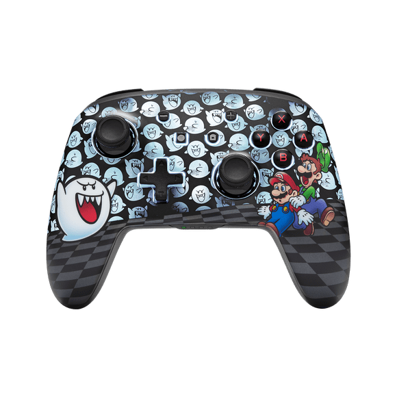 PowerA Enhanced Wireless Controller for Nintendo Switch with Lumectra – Mario Peek-A-Boo