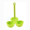 thumbnail image 1 of LSLJS Eggss Cook Eggss Tray Heat-withstand Children's Complementary Food 3-hole Eggss Tray Inventive Cooking Eggss Tray In The Kitchen, 1 of 1