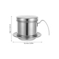 thumbnail image 2 of OUNONA Stainless Coffee Pot Drip Brewing Modern Sleek Design for Office Use 1Pack, 2 of 8