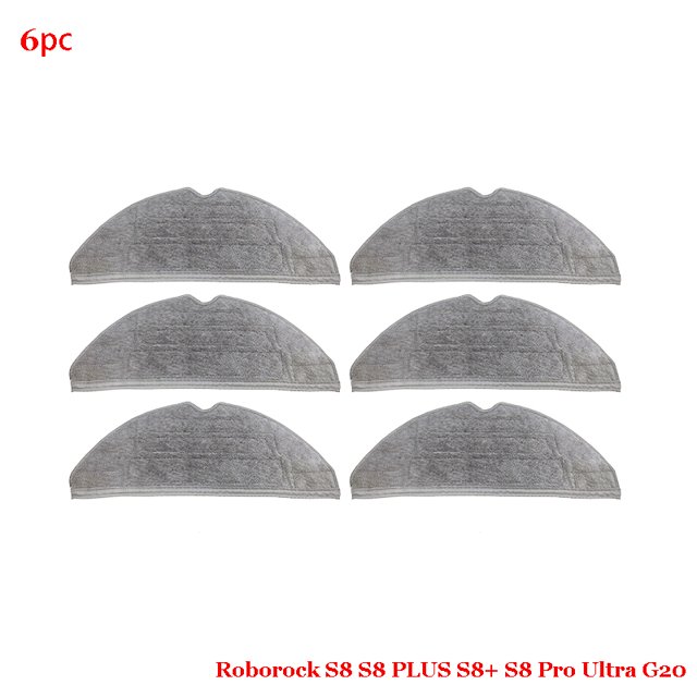 Mop Cloth For Roborock S8 S8 PLUS S8+ S8 Pro Ultra G20 Pad Double vibration Mop Pad Vacuum Cleaner Robot Parts Accessories