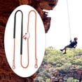 thumbnail image 2 of Cordon de Positionnement pour Arboriste Corde pour Arbre 10 Pieds Positionnement pour Arboriste Escalade Extérieure Escalade sur Roche Trousse de Protection contre les Chutes Sans Verrou, 2 of 9