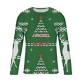 thumbnail image 3 of Funicet T-Shirts à Manches Longues pour Hommes, T-Shirt Décontracté à Col Rond Imprimé, T-Shirt Blouse, TTTG, 3 of 5