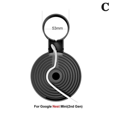 1Pc Outlet Wall Mount Stand Hanger Holder for Google Home/nest Mini Voice Assistant Portable Audio Stand Speaker Accessories P5K2