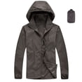 thumbnail image 1 of Timegard Packable Rain Jacket Women Lightweight Windbreaker Hoodes Outwear Fall Rain Coat with Pockets, 1 of 2