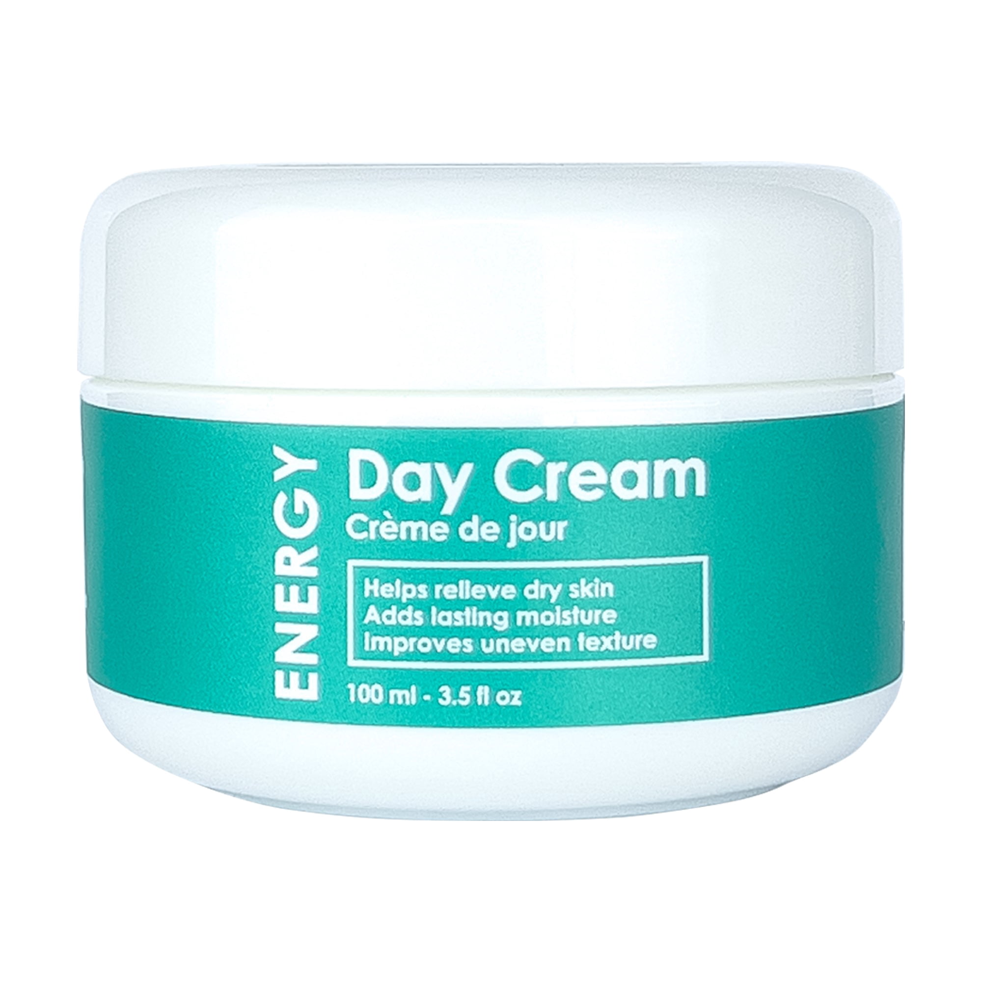 Day Cream - Energy All Day | Black Seed Oil Moisturizer Dry Skin | Rose Extract Cream for Hands, Face & Body (100ml/3.5fl.oz.)