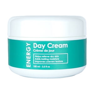 Day Cream - Energy All Day | Black Seed Oil Moisturizer Dry Skin | Rose Extract Cream for Hands, Face & Body (100ml/3.5fl.oz.)
