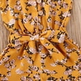 thumbnail image 4 of Gupgi Baby Summer Floral Printed Spaghetti Straps Button Open Jumpsuits, 4 of 5