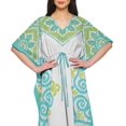 thumbnail image 4 of Moomaya Kaftan de Plage, Paréo de Bikini, Robe Longue Maxi Caftan pour Femmes, 4 of 6