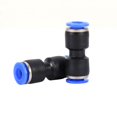 thumbnail image 2 of Pneumatic Push In Fittings, Durable Oval Shape Stable Pneumatic Quick Plug, Air, Water, Vacuum For Industrial Automatic  Saving Space 0 To 60°C, 2 of 8