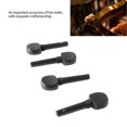thumbnail image 3 of 4Pcs Violin Tuning Peg Portable Fine Appearance Wood Violin Peg Replacement Black, 3 of 8