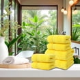thumbnail image 5 of Dvkptbk Cotton Plain Gift Set Towel Multicolor Soft Absorbent Household Bath Towel Towel, 5 of 5