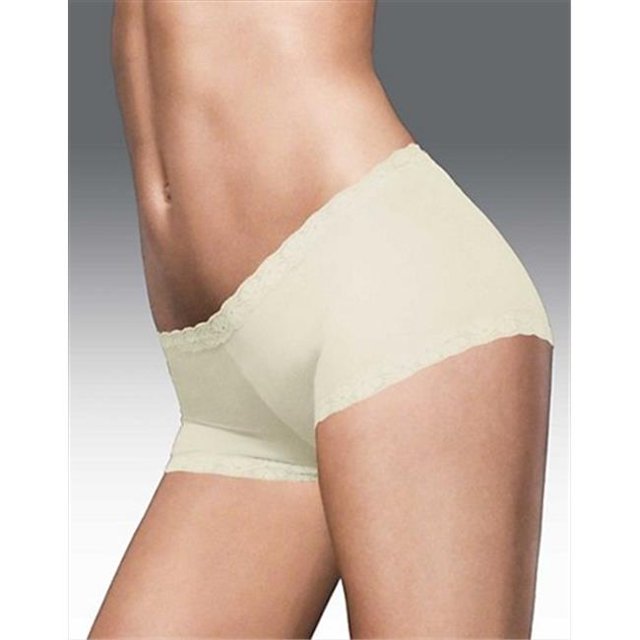 Maidenform Womens One Fab Fit Microfiber and Lace Boyshort - Best-Seller, 6