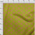 thumbnail image 2 of oneOone Cotton Poplin Fabric Floral Block Print Fabric By Yard 56 Inch Wide, 2 of 4