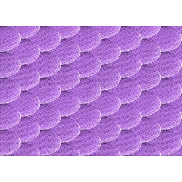 Ahgly Company Machine Washable Indoor Rectangle Transitional Heliotrope Purple Area Rugs, 5' x 7'