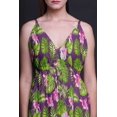 thumbnail image 3 of Bimba Floral Femmes Imprimé Sans Manches Long Maxi Strappy Bohème BeachDress-X-Small, 3 of 4