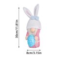 thumbnail image 2 of Easter Rabbit Toy Soft Stuffed Animal Spring Home Cute, 2 of 8