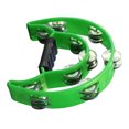 thumbnail image 3 of Hand Tambourine, Hand Bell Double Row Metal Jingles Percussion Instrument Bell Tambourine for  Party Holiday Karaoke, 3 of 8