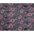 thumbnail image 4 of oneOone Polyester Lycra Fabric Leaves & Floral Block Printed Craft Fabric BTY 56 Inch Wide, 4 of 5