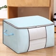 thumbnail image 4 of RYRDWP Heavy Duty Storage With Reinforced Handles Extra Large Storage Bags For Clothes Tote Bag Double Zipper For Space Saving Travel, 4 of 6